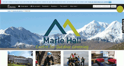 Desktop Screenshot of marlehall.co.uk